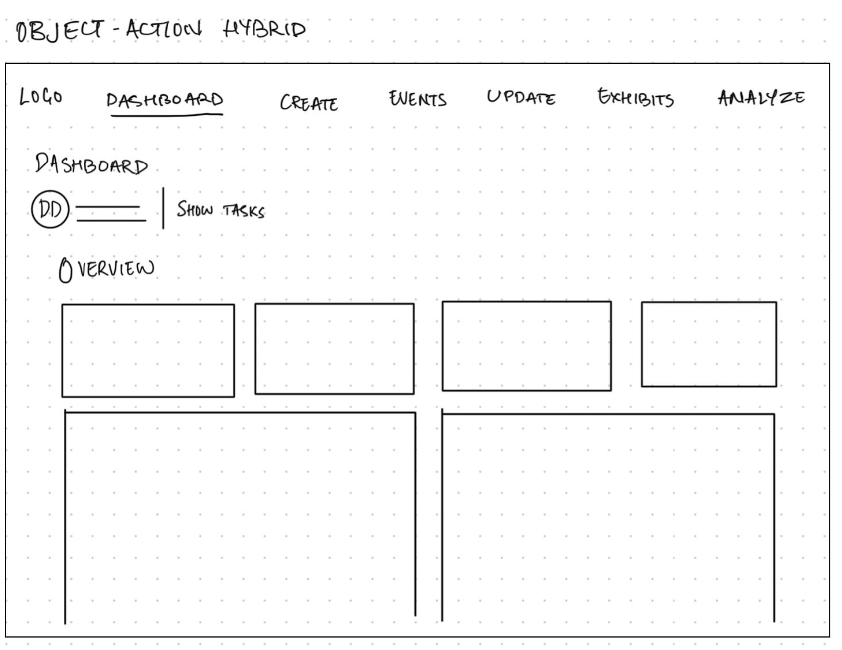 Navigation concept sketch 2