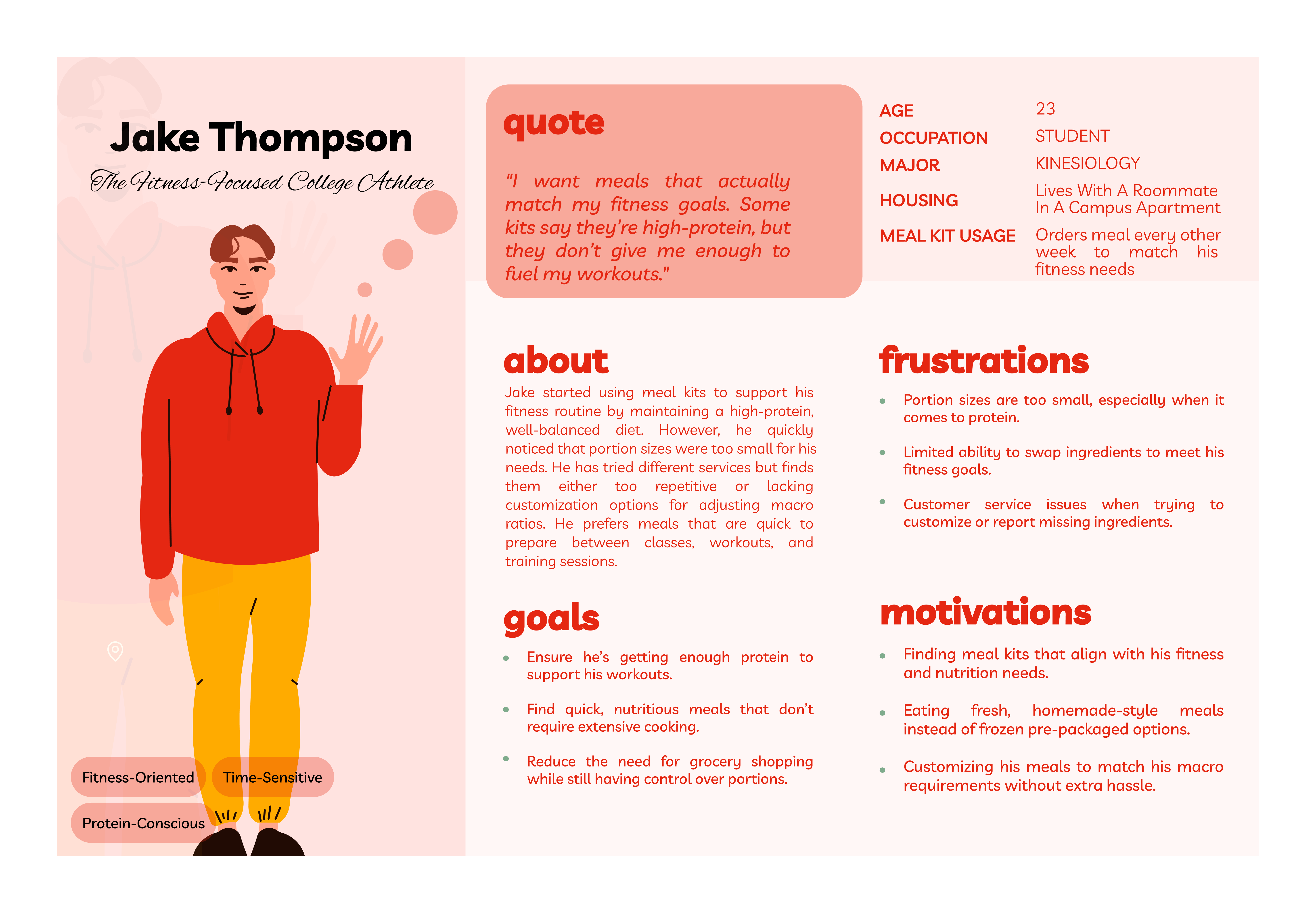 Jake Thompson persona